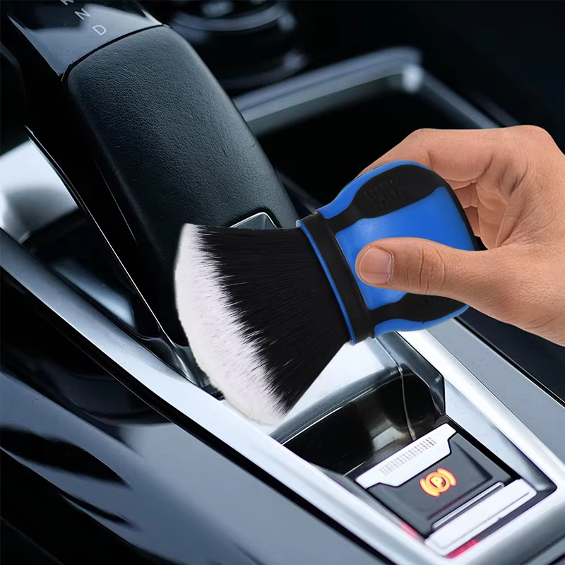 Thumbnail: 1PC Car Detailing Brushes Automobile Interior Soft Bristles Brush Air Vent Dust