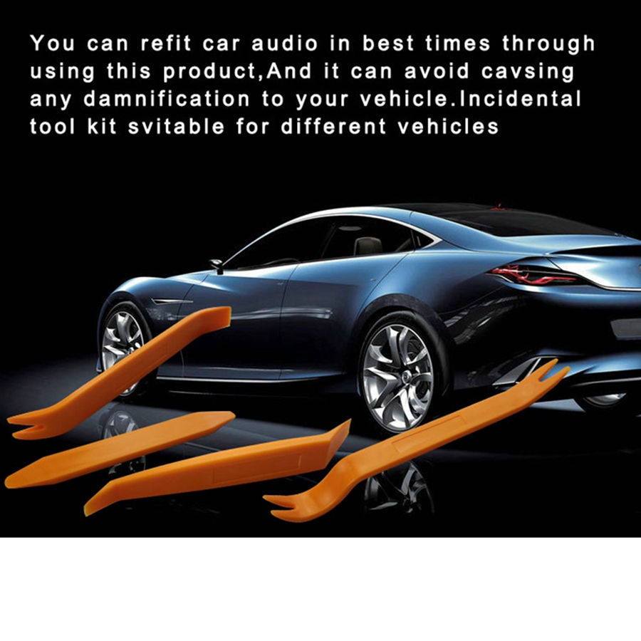 Thumbnail: 4pcs Car Removal Tool Car Radio Door Clip Panel Trim Dash Automobile Interior Di