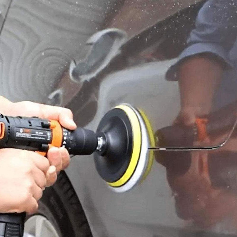 Thumbnail: 6PCS Car Polishing Pad Sponge Wool Polishing Disc Waxing 3/4inch Car Styling Pol
