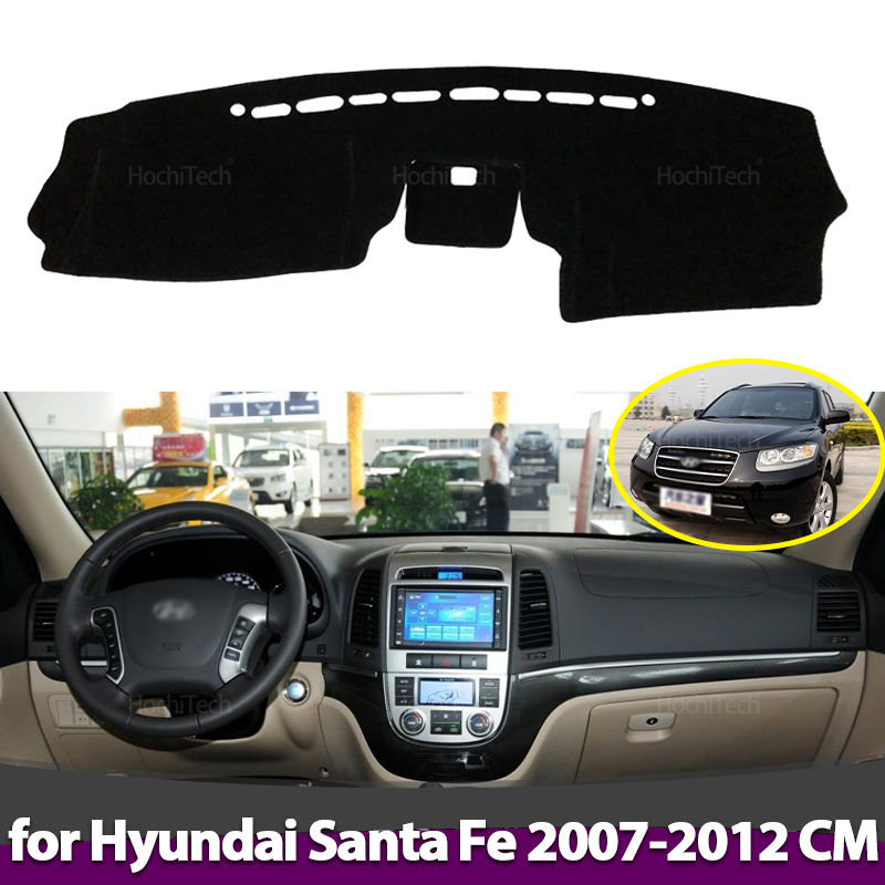 For Hyundai Santa Fe 2007 2008 2009 2010 2011 2012 CM Anti-Slip Dashboard Cover