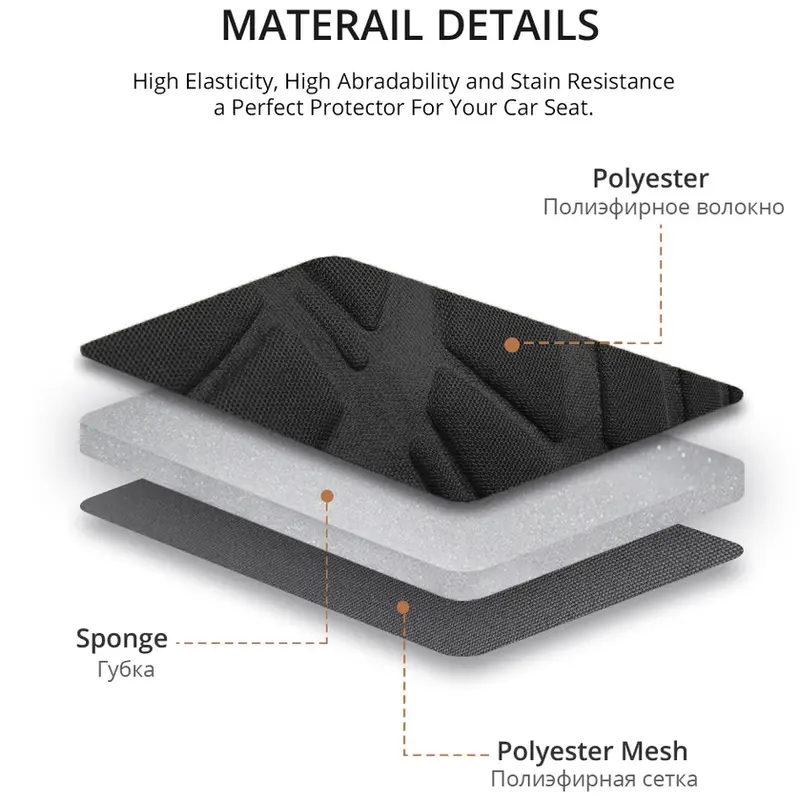 Thumbnail: AUTOYOUTH 2+1Car Seat Covers Universal For Most Car Seat Protector Cover Auto In