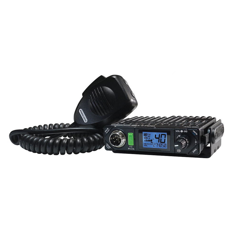 Thumbnail: PRESIDENT TXUS101 BILL II FCC 40-Channel 12-Volt AM/FM CB Radio