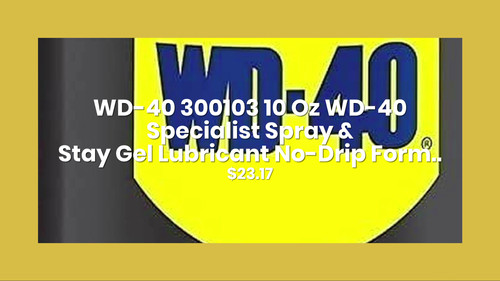 wd-40 spray & stay gel lubricant WD40 Specialist Gel Lube main image 1
