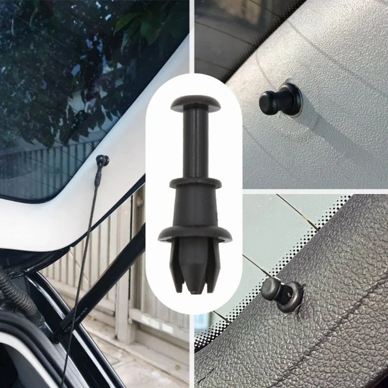 Thumbnail: Boot Trunk Parcel Shelf Strap String Clips Tray String Hanger Pivot Hook for Vol