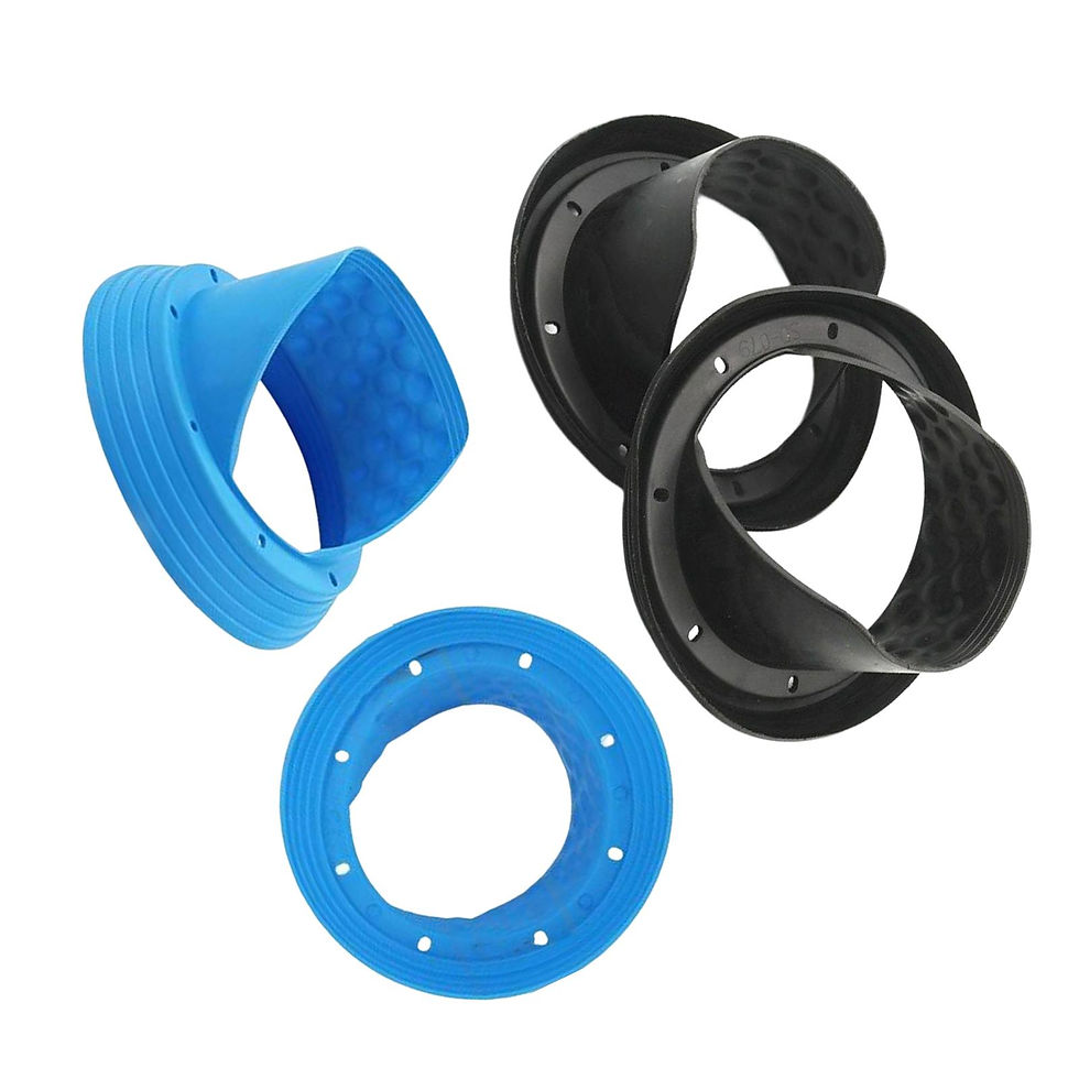 Thumbnail: 2Pcs Automotive 6.5inch Silicone Car Speaker Baffle Accessories Shock Absorb