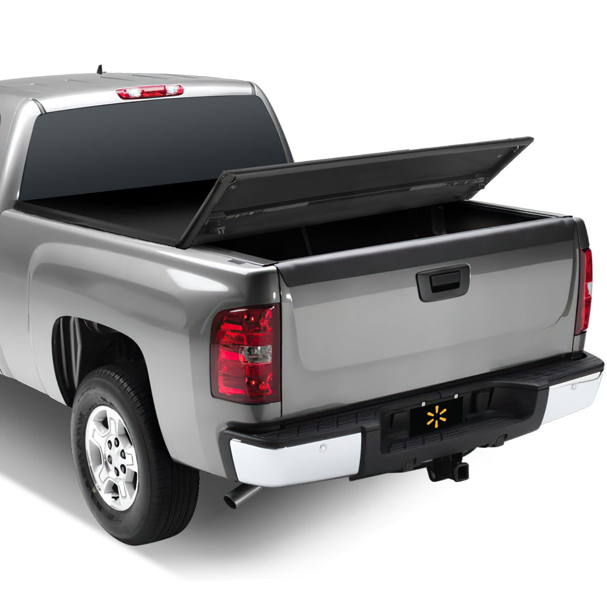 Auto Drive Soft Tri Fold Truck Bed Tonneau Cover Fits 07-13 Silverado/Sierr..