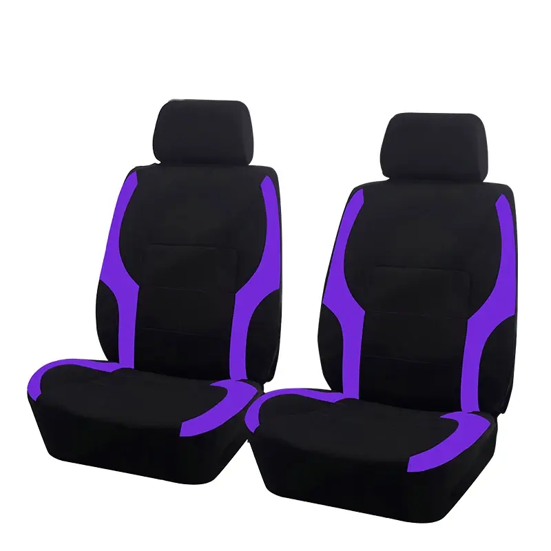 Thumbnail: Universal Polyester Car Seat Covers Sporty Design Fit For Most Car Suv Truck Fou