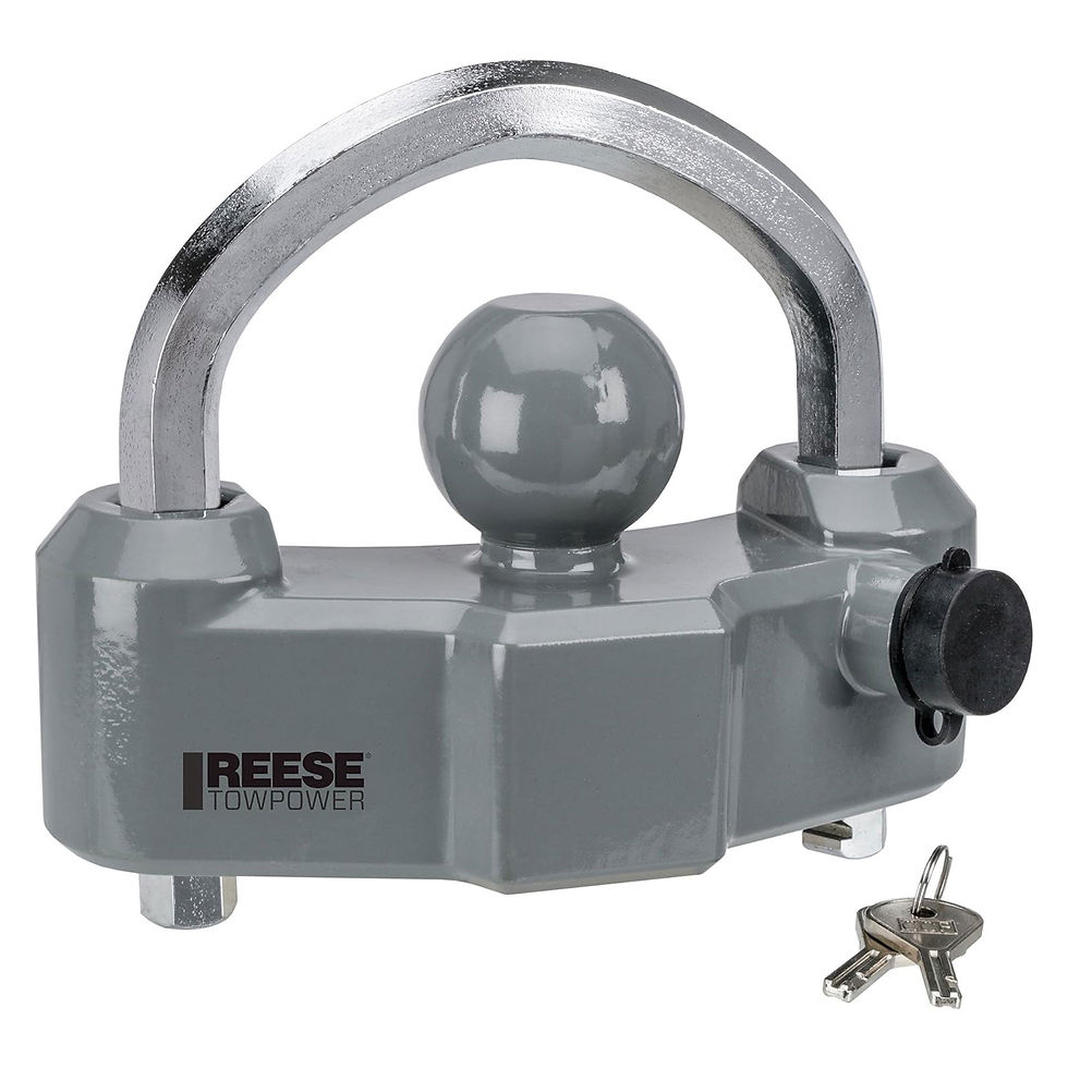 Reese Towpower Trailer Coupler Lock with Universal Fit & Heavy Duty Design