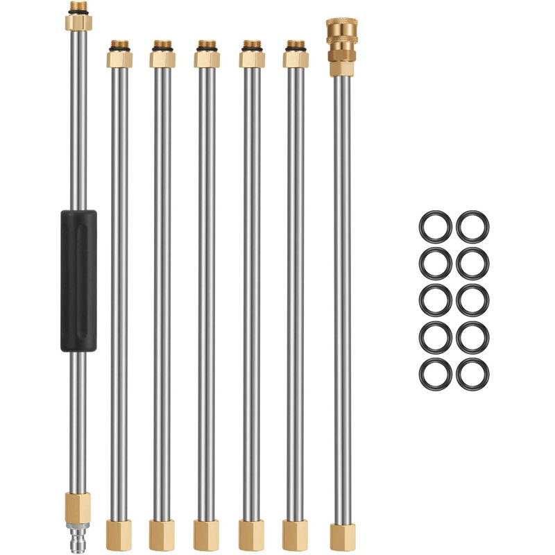 Thumbnail: Gutter Cleaning Tool Pressure Washer Extension Wands Roof Cleaner Nozzle Replace