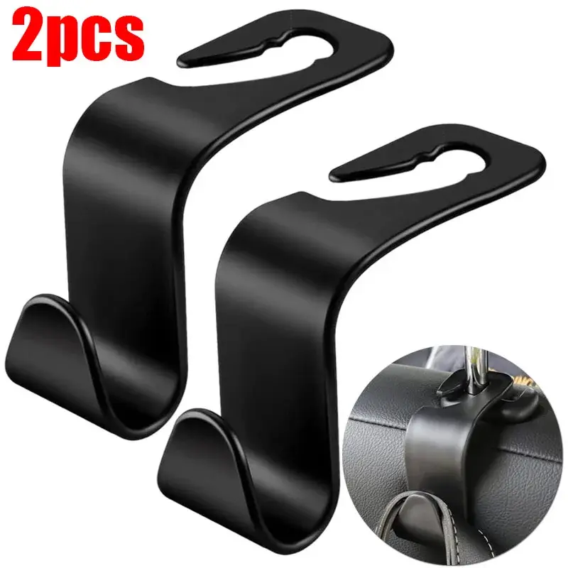 Thumbnail: Universal Car Seat Headrest Hook Hanger Storage Car Back Seat Hooks Organizer Ho