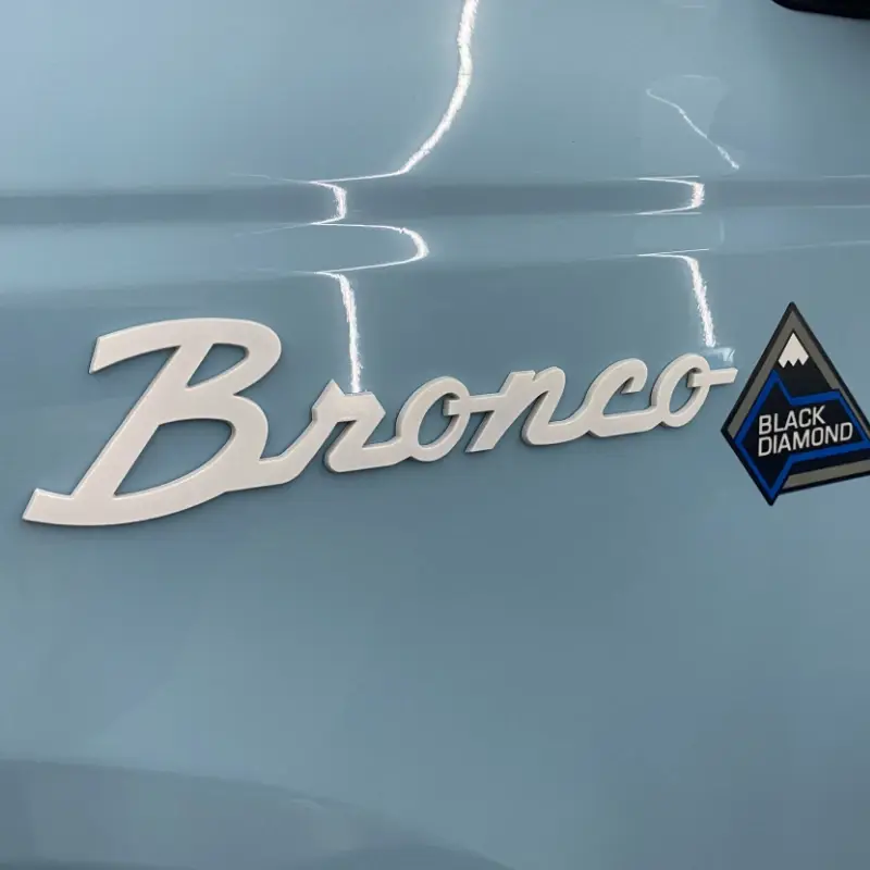 3D Decals Emblems Fender Sticker Tail Label Letters Badge Car Style for Ford Bro