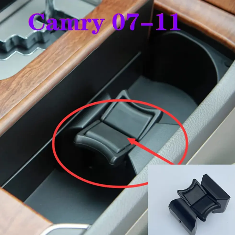 Thumbnail: Center Console Cup Holder Insert Divider for Toyota Camry 2007 2008 2009 2010 20