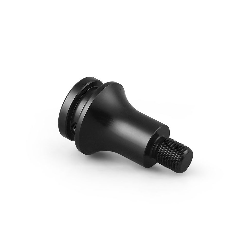 Thumbnail: Universal Car Manual Gear Shift Knob Adapter For M12x1.25 Thread Aluminum Alloy