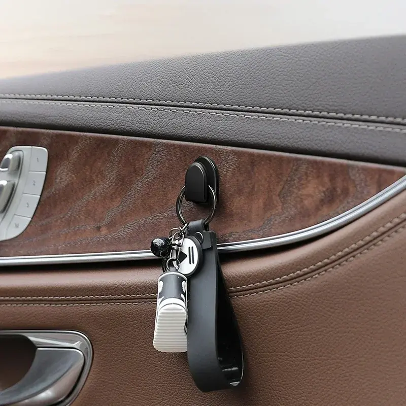 Thumbnail: Mini Car Paste Hook Mask Holder Dashboard Hanging Strong Adhesive Hooks in Car I