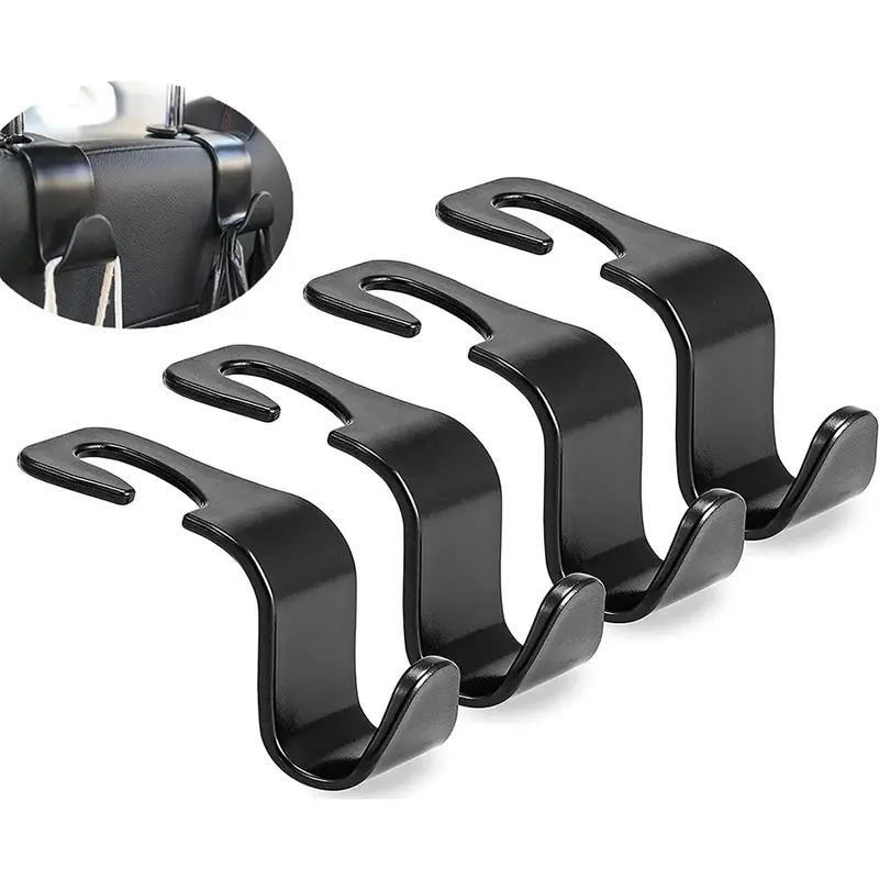 Thumbnail: Universal Car Seat Headrest Hook Hanger Storage Car Back Seat Hooks Organizer Ho