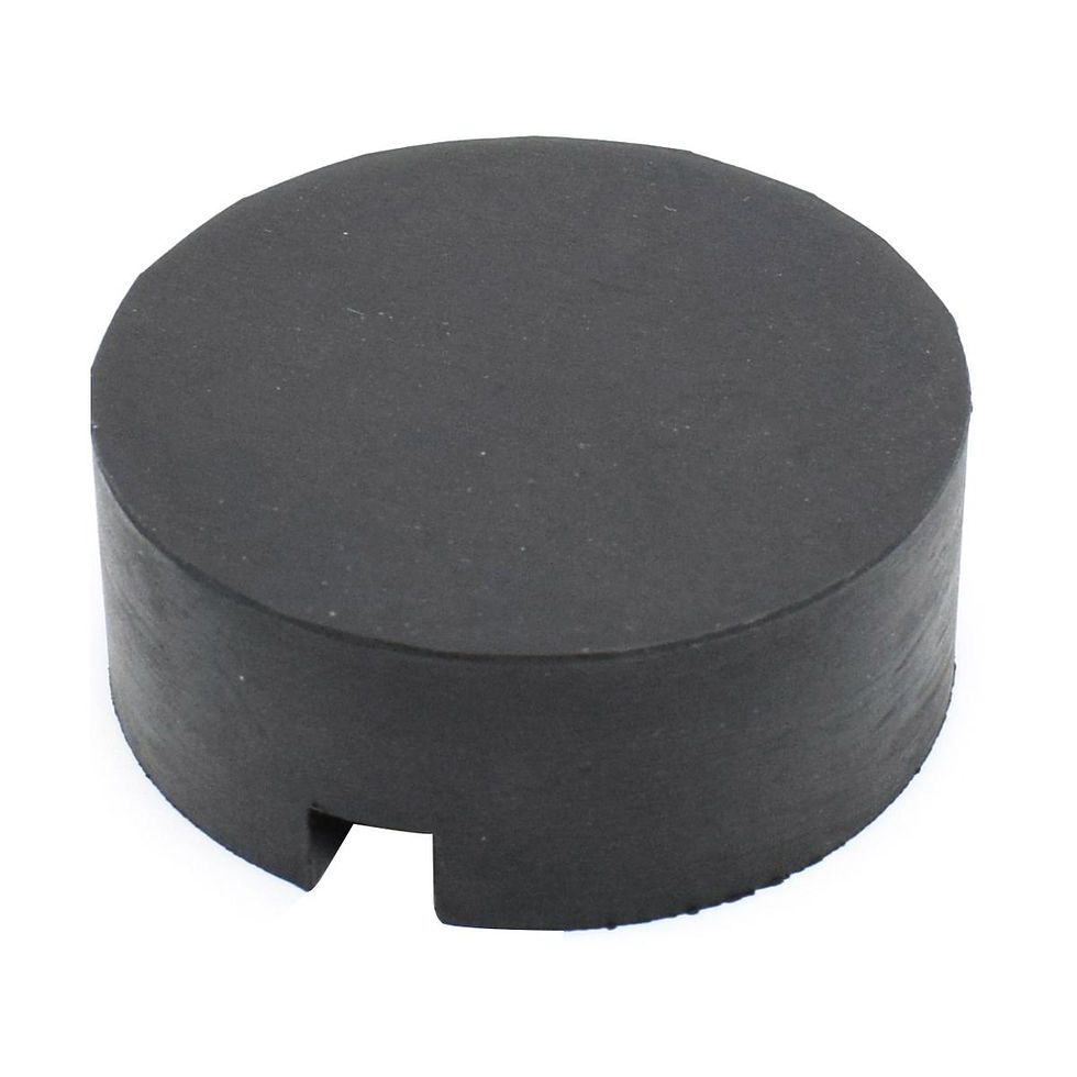 Thumbnail: 10MM Slot Rubber Jack Pad Support Pinch Weld Jacking Floor Frame Rail Adapter Ca
