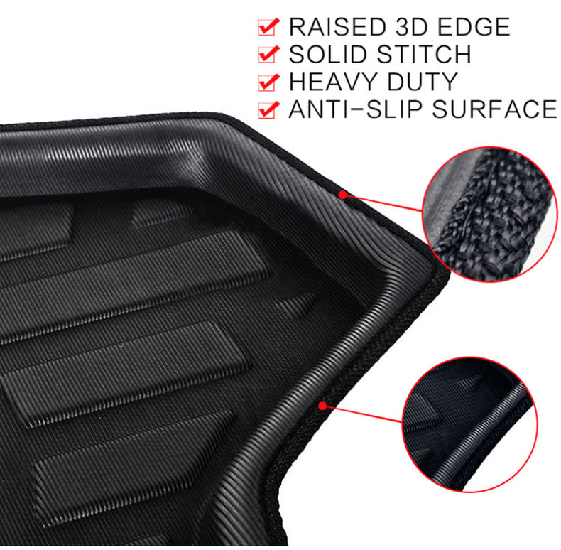 Thumbnail: for VW Volkswagen T-Cross Accesories 2022 2023~2019 T Cross Car Trunk Mat Cargo