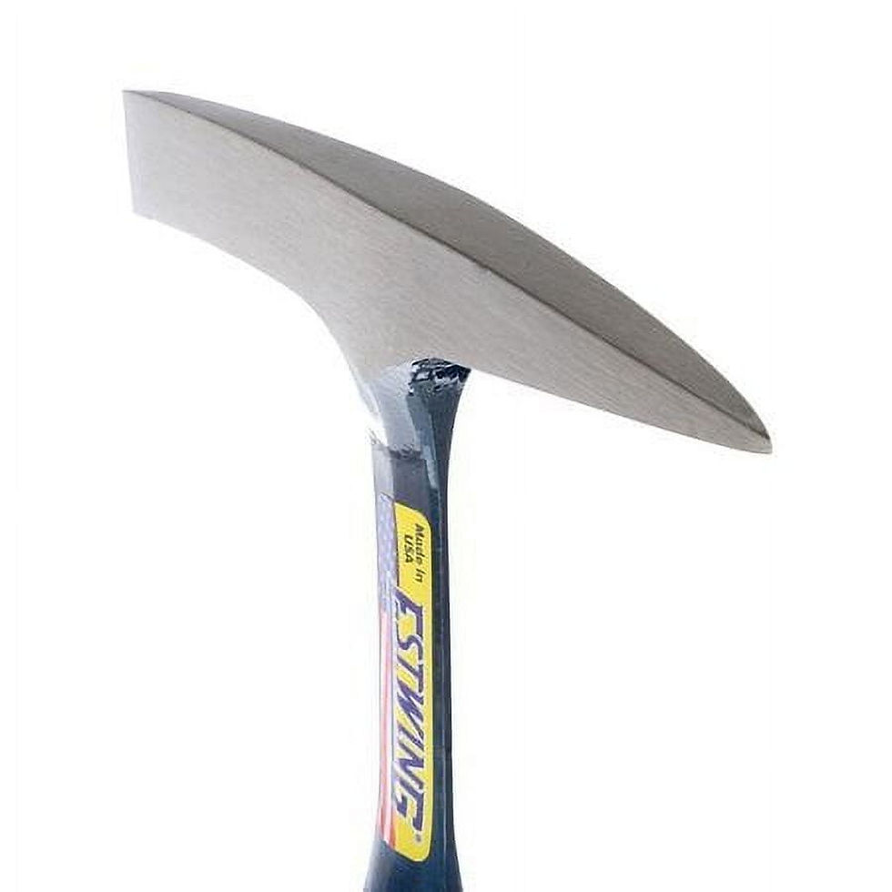 Thumbnail: Welding Chipping Hammer, 11 in, 14 oz Head, Chisel and Pointed Tip, Steel H..