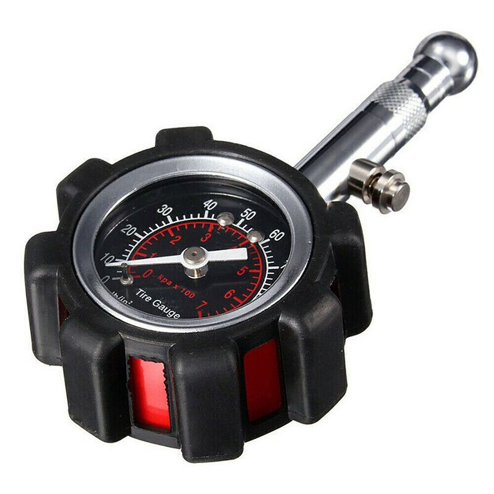 Thumbnail: 100 PSI Tire Pressure Gauge With Reset Function Heavy Duty Car Air Pressure Tyre