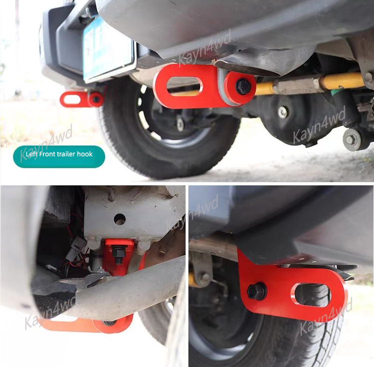 Thumbnail: Off Road 4x4 Car Exterior Accessories Reinforced Front And Rear Tow Hooks For 20