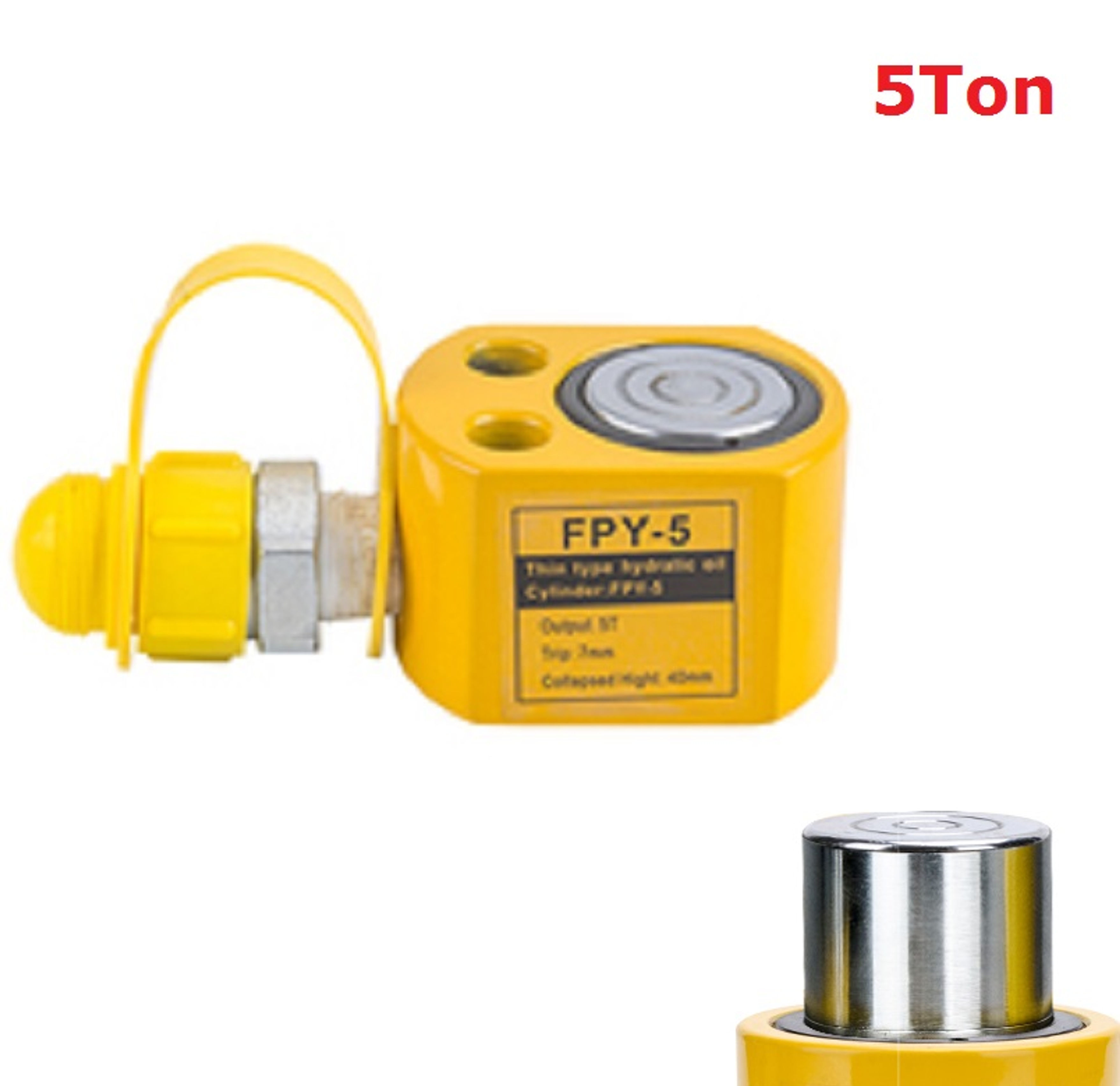 5T(7MM) ultrathin, hydraulic lifting jack split type, industrial grade jack lift