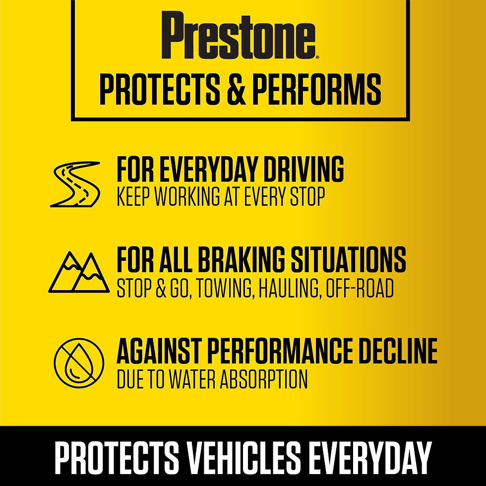 Thumbnail: Prestone Dot 4 Brake Fluid - 12 fl oz- Synthetic, High Grade, 50,000 mile