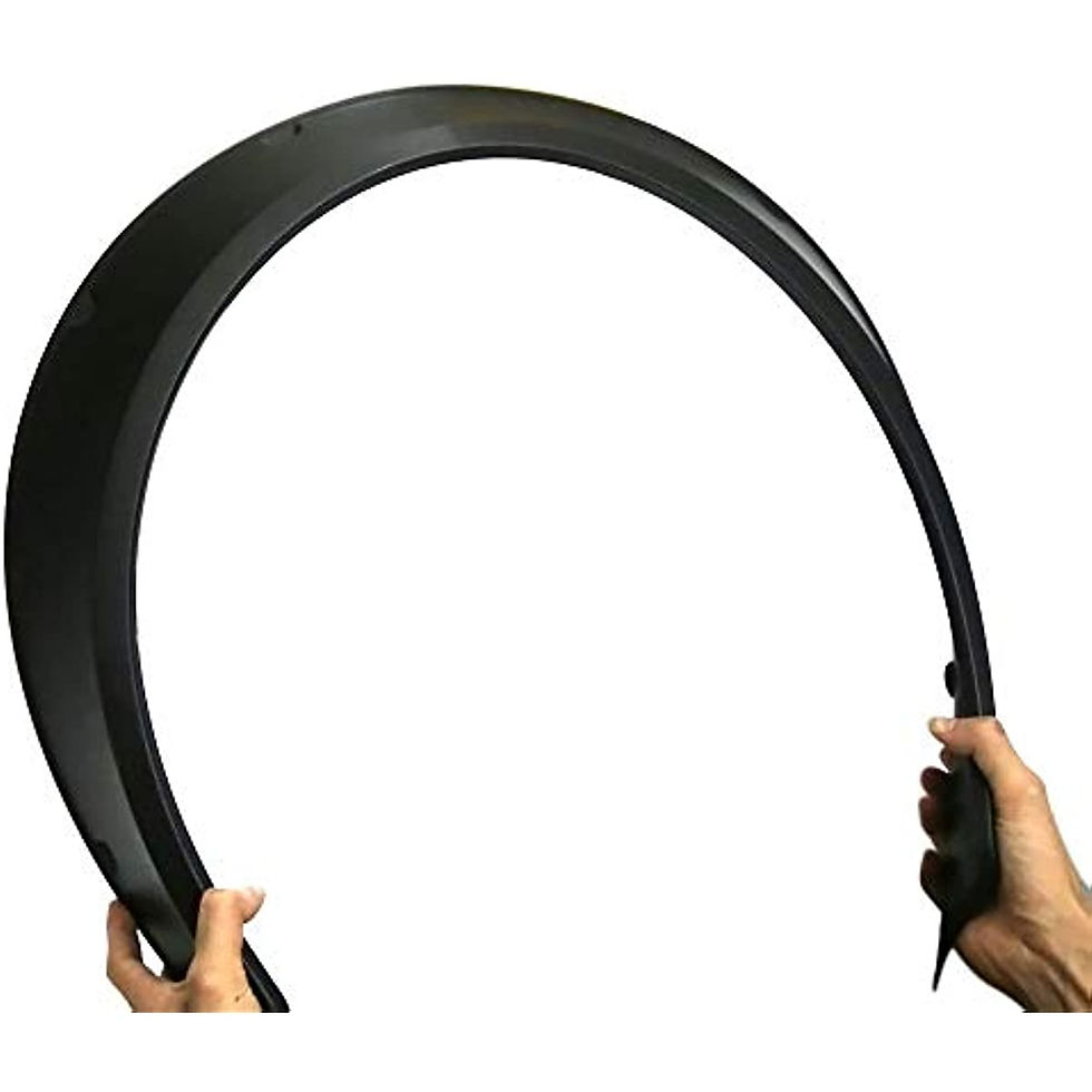 Thumbnail: LAICY 840mm Universal Fender Flares Wide Body Kit Wheel Arches Protector Cover M