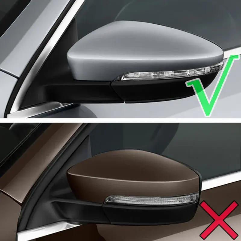 Thumbnail: Accessories Fit For Vw Passat Cc B7 Door Side Wing Mirror Chrome Cover Cap Rear