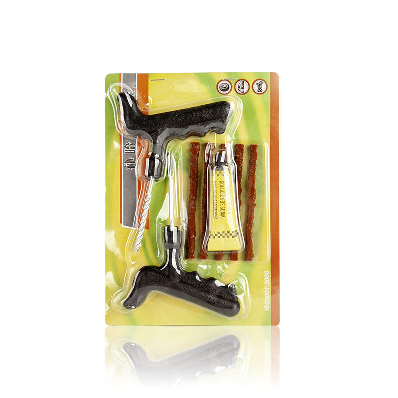 Thumbnail: Car Tire Repair Kit Tubeless Tyre Puncture Patch Car Bike Motorcycle Tire Repair