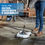 Thumbnail: HART 12 in. 3000PSI Electric Pressure Washer Surface Cleaner with Casters