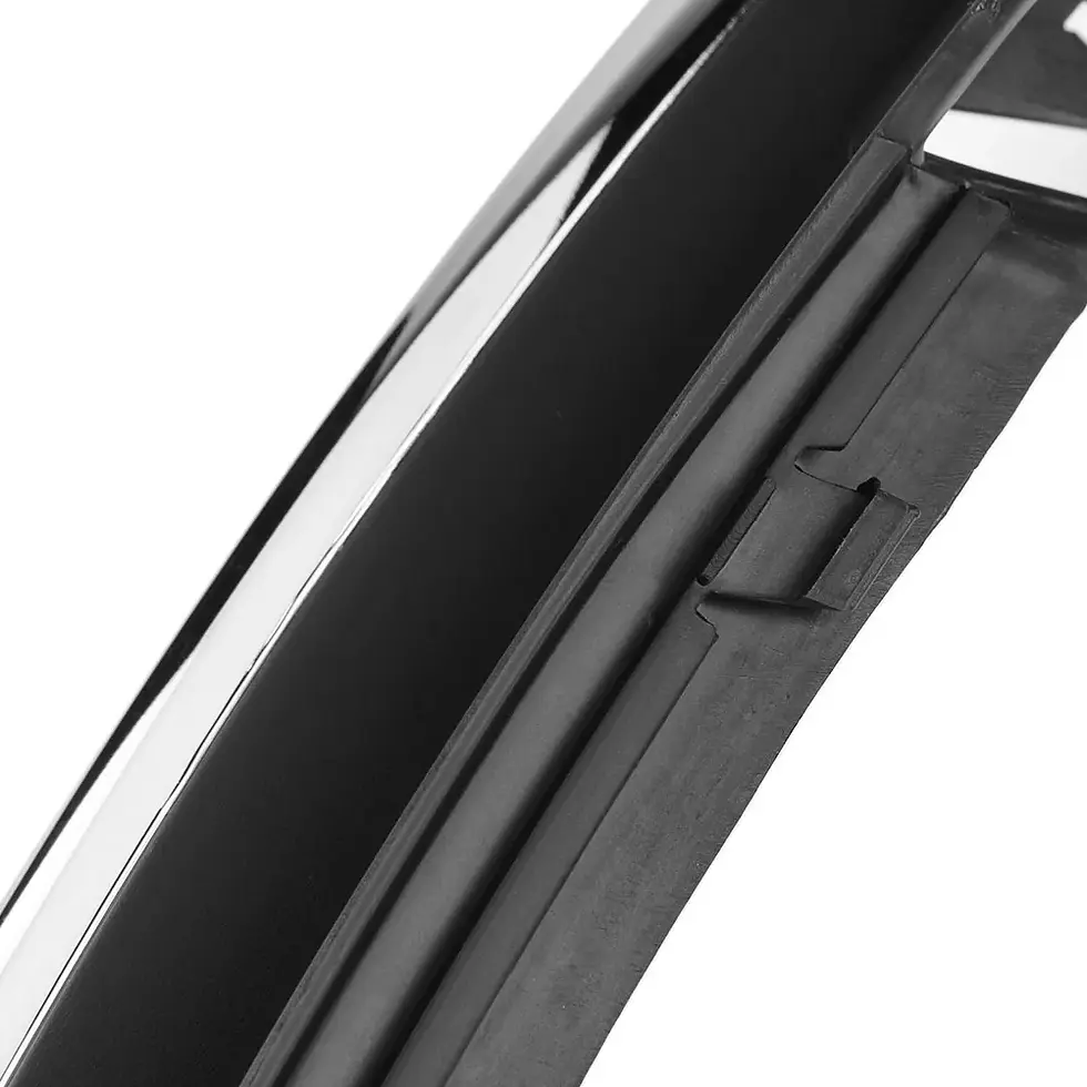 Thumbnail: 1 Pair Front Bumper Lower Fog Light Grille Trims for 2012-2014 Audi A6 C7