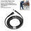 Thumbnail: 6-15M High Pressure Washer Hose Cord Pipe Car Wash Hose Water Cleaning Extension