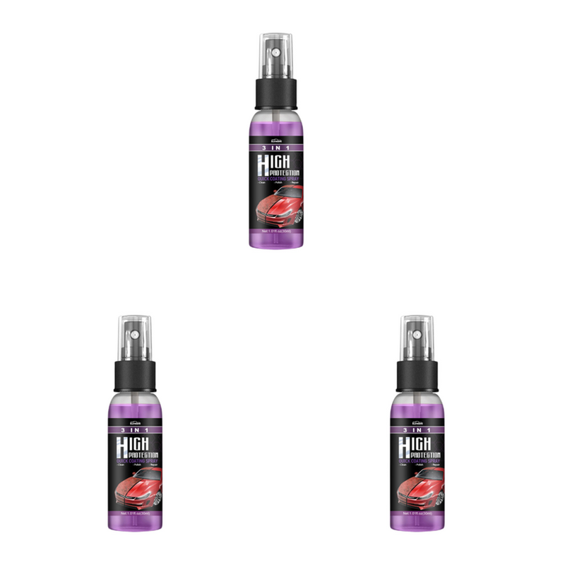 Thumbnail: 3in1 High Protection Car Ceramic Coating Spray Auto Nano Spray Paint Care Scratc