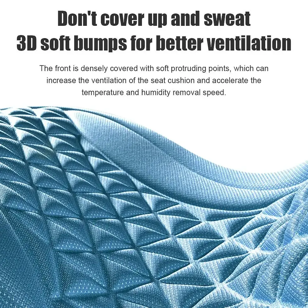 Thumbnail: Car Seat Cover Summer Cooling Breathable Universal Seat Cushion Anti-slip Front