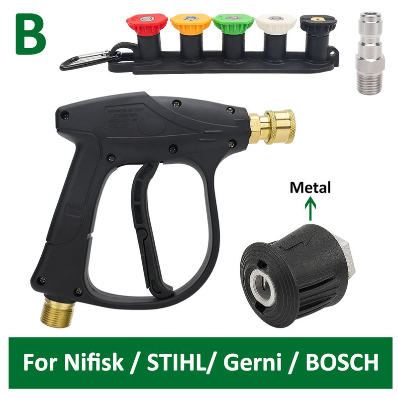 Thumbnail: Pressure Washer Water Gun for Car Cleaning Hose Connector For Karcher Nilfisk Pa