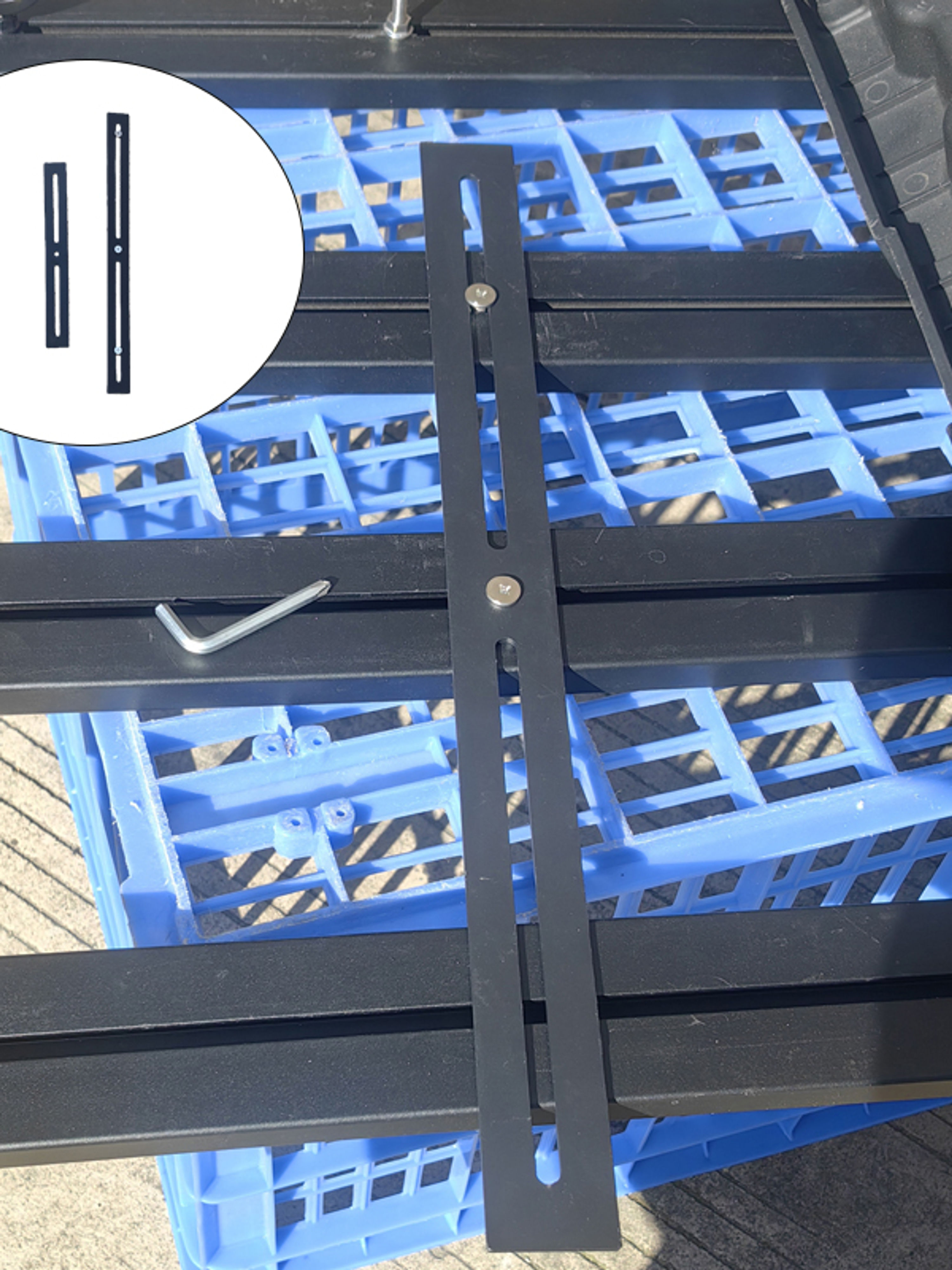 Stainless Steel U-shaped Plate, Off-road Vehicle Expansion Roof Platform Install