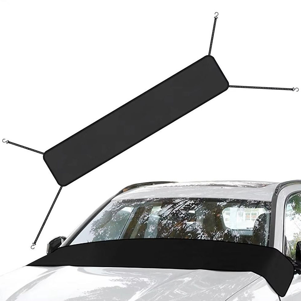Thumbnail: Multifunctional Windshield Protector Anti-Leaf Net Waterproof Windshield Cover A