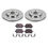 Thumbnail: Ultimate Brakes Front Semi-Metallic Brake Pad and Rotor Kit with Hardware W..