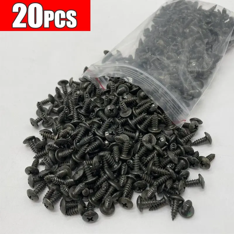Thumbnail: Car Metal Screw Clips Mixed Set U-Type Fastener Clip with Screw Anti-rust Fender