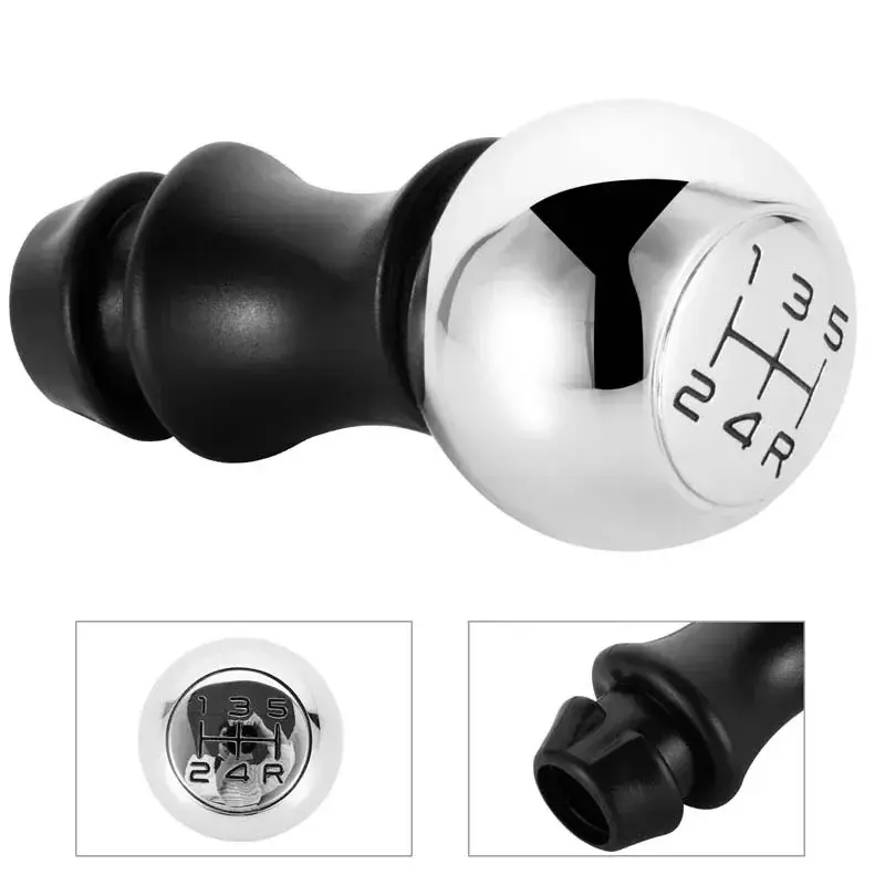 Thumbnail: 5 Speed MT Gear Shift Knob Lever Shifter Stick For Peugeot 106 206 306 406 107 2