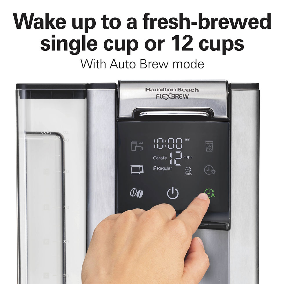 Thumbnail: Hamilton Beach FlexBrew Advanced 5-in-1 Coffee Maker