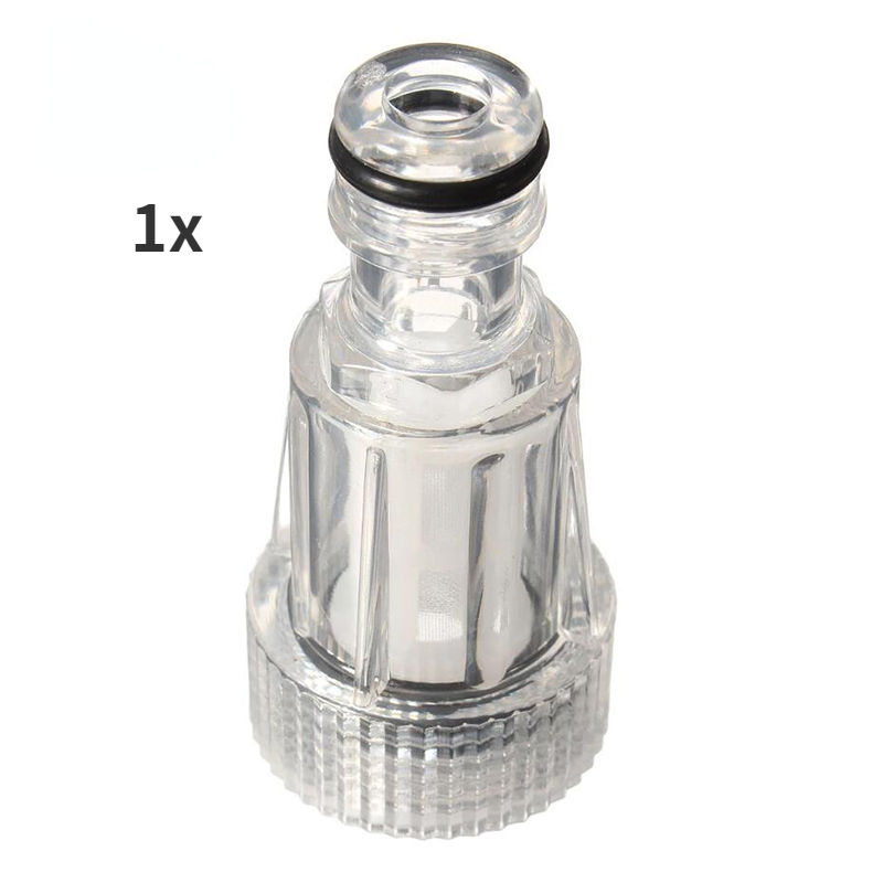Thumbnail: 1/2/5x Thread Faucet Quick Connector Car Washing Machine Water Filter High Press