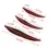 Thumbnail: Hot Sale 6pcs/set Decoration Diffuser Splitter Fin Body Spoiler Canard Valence C