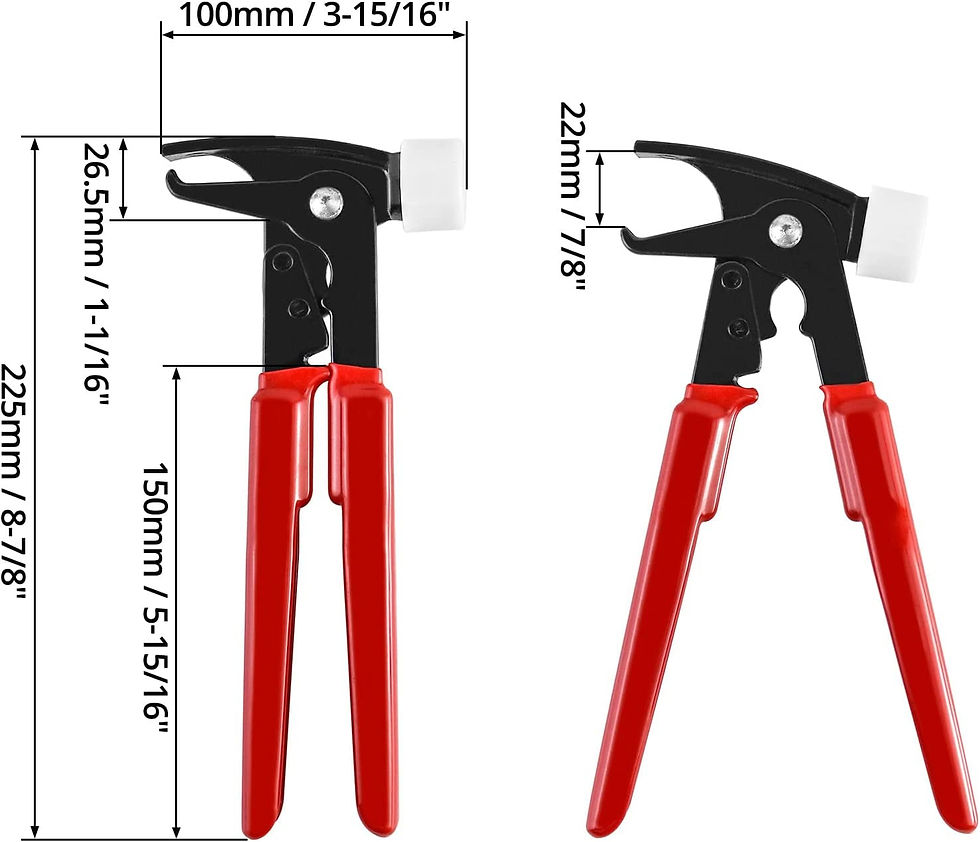 Thumbnail: Heavy Duty Wheel Balancing Weight Plier Hammer Tool