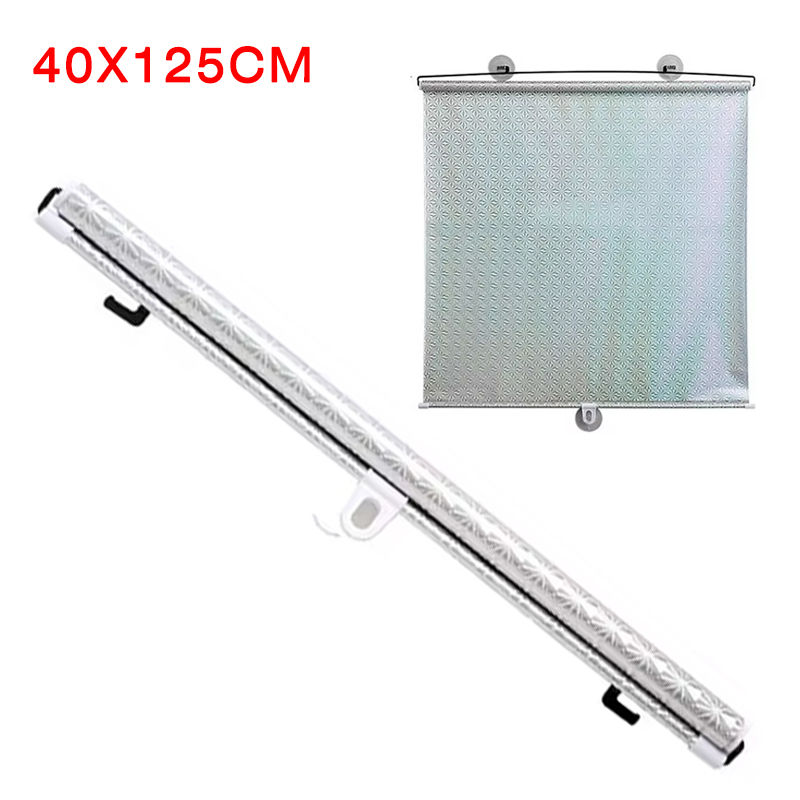Thumbnail: Car Windshield Sunshade Roller Blinds Auto Window Retractable Summer Protection