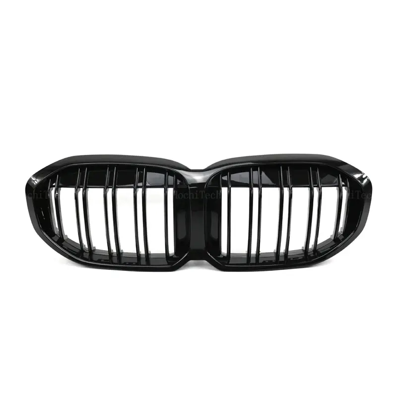 Thumbnail: 1 Pair M Color/Gloss Black Car Front Bumper Kidney Grill Grilles for BMW 1 Serie