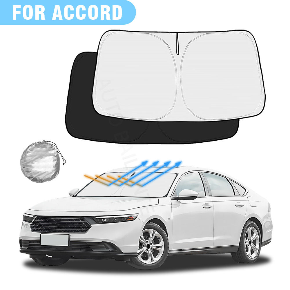 For Honda Accord 2023-2025 2026 Windshield Sunshade Cover Front Window UV Protec