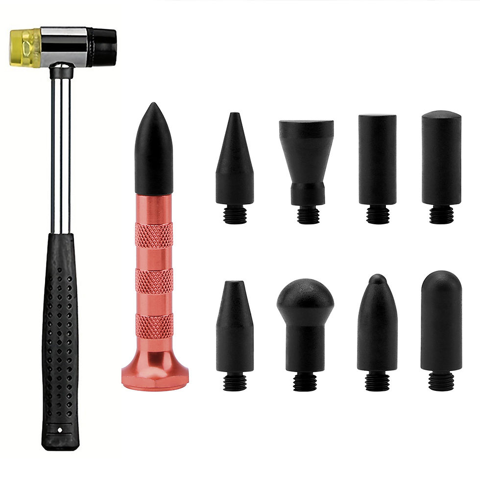 Thumbnail: Car Dent Repair Accessories Hand Multi-Head Leveling Hammer Knockout Pen Diagnos