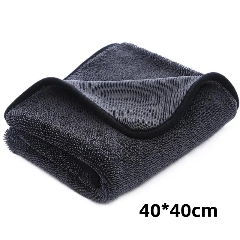 Thumbnail: 500GSM 20 X 30/40/60cm Cleaning Microfiber Towel Cleaning Drying Towels Cloth fo