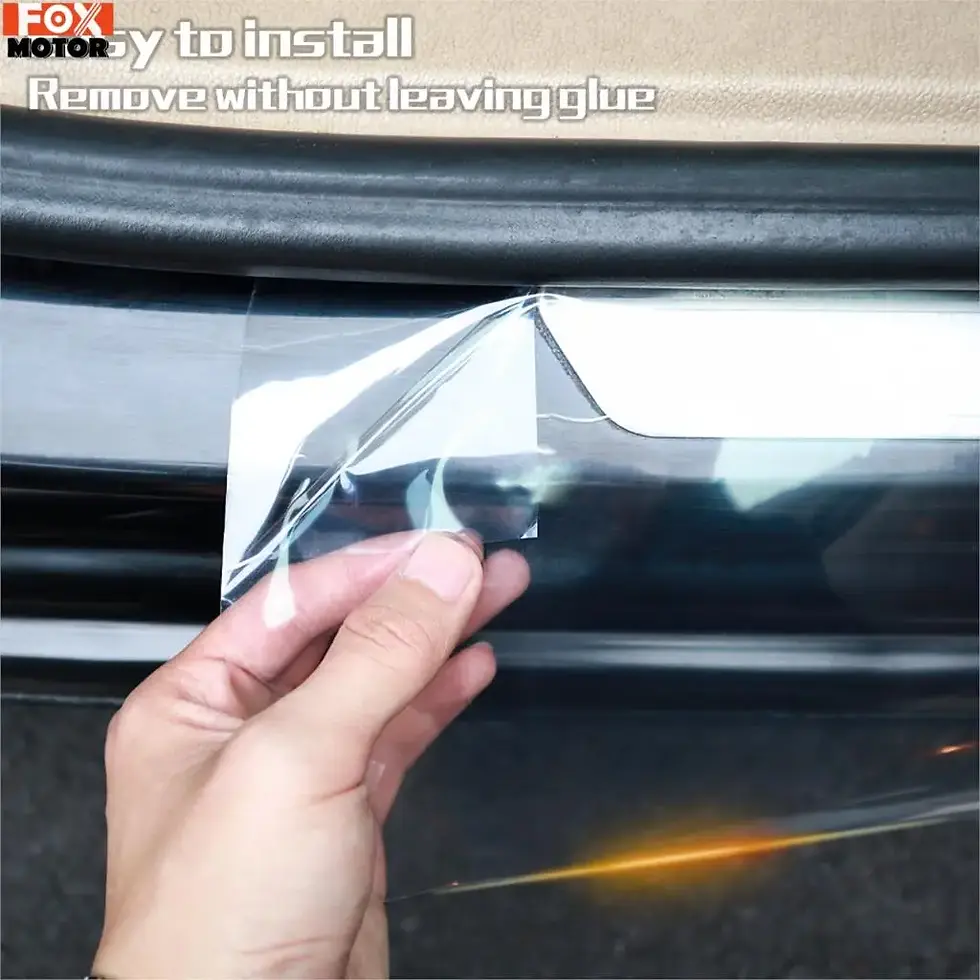Thumbnail: 2M Car Door Anti Kick Sticker Rhino Skin Car Bumper Protective Film Hood Paint P